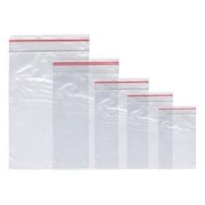 Bluering® Zipzáras Tasak - 100 db - 12x18 cm