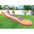 Intex Racing Fun inflatable water slide with water spray