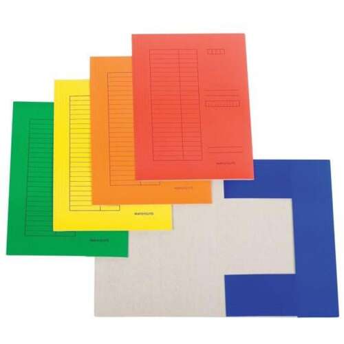 Iratgyűjtő, pólyás dosszié A4, 230g. karton ,Bluering®, narancs