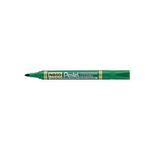 Pentel N850 állandó filctoll, zöld, 2,1 mm kerek hegyű - Pentel