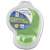 Esperanza green gel mouse pad with wrist support in blister packaging