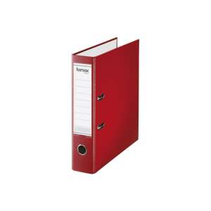 Fornax Master A4 piros gyűrűs mappá, 8cm, irodai rendezéshez - Irattartó mappa