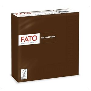 Szalvéta 2 rétegű 33 x 33 cm 50 lap/cs Fato Smart Table csokoládé_82622400 125359414 - FATO