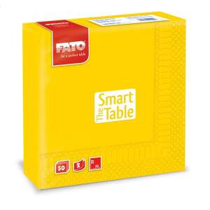 Fato Smart Table sárga szalvéta, 2 rétegű, 33x33 cm, 50 db/csomag - FATO