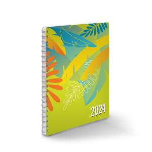 Realsystem 2024 Tropical A5 heti naptár spirálozással - REALSYSTEM
