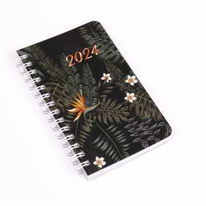 Realsystem 2024-es heti zsebnaptár trópusi levelekkel - REALSYSTEM