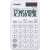 Casio SL-310UC white calculator with 10 digit display, tax calculation, dual power, soft case