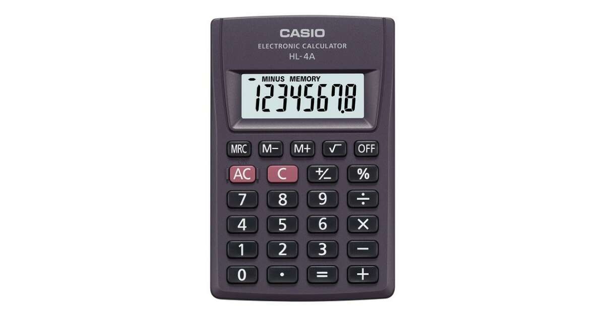 Casio shop small calculator