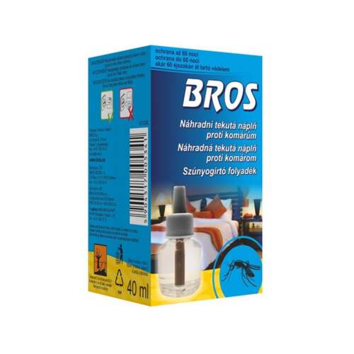Bros Mosquito Repellent Liquid 40ml, refill for electric mosquito repellent device
