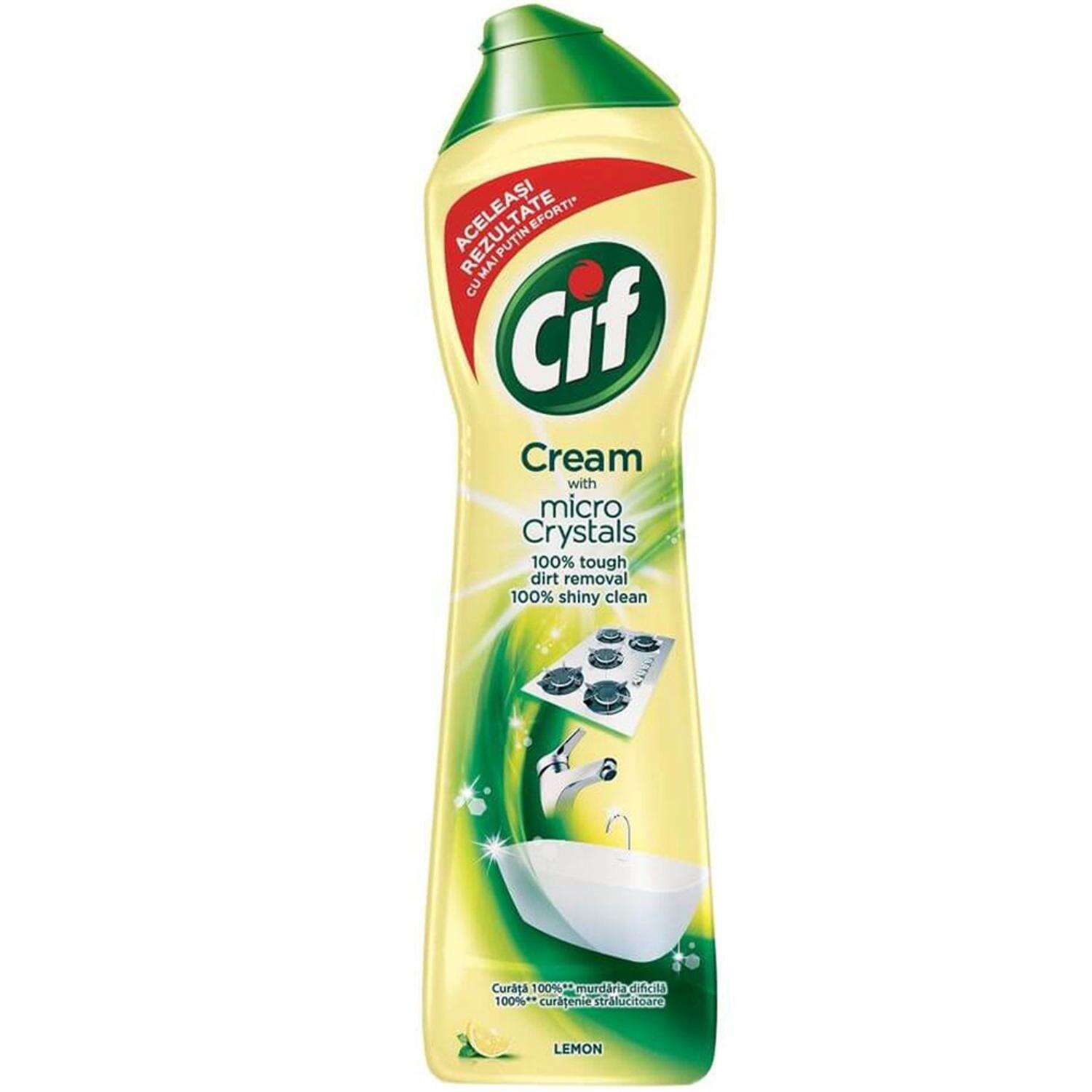 Cif tekutý čistiaci prostriedok Cream Lemon (žltý) 500 ml