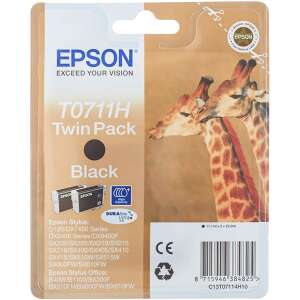 Epson T07114H Tintapatron Black 2x11ml , C13T07114H10 78971942 Giraffe