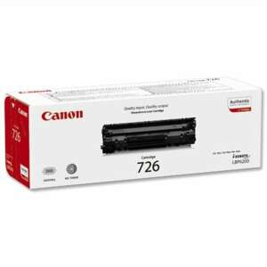 Canon CRG-726 fekete lézertoner kazetta, 2100 oldal, eredeti - Irodatechnika