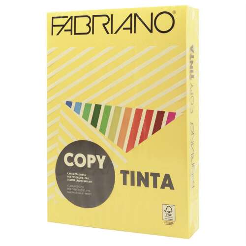 Másolópapír, színes, A3, 80g. Fabriano CopyTinta 250ív/csomag. pasztell cédrus sárga