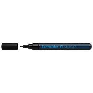 Schneider Maxx 271 fekete állandó filctoll, 1-2 mm kerek hegyű - Marker