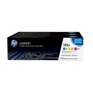 HP 125A Lézertoner Multipack (Cyan, Magenta, Yellow)