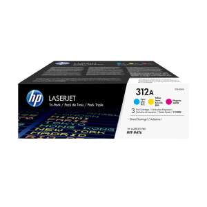 HP CF440AM No.312A LaserJet Tri-Pack Cián Magenta Sárga Toner Kazetta - HP