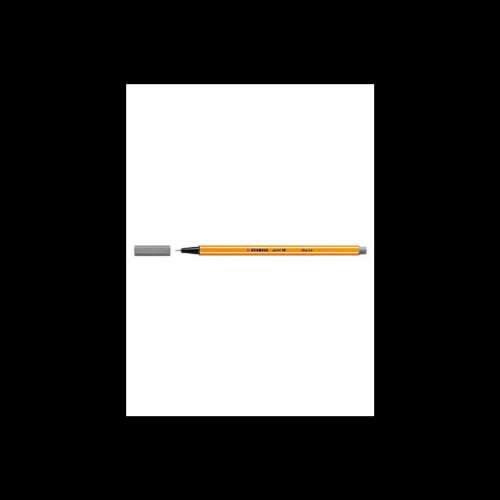 Stabilo Point 88 финален маркер, светло сив, 0,4 mm