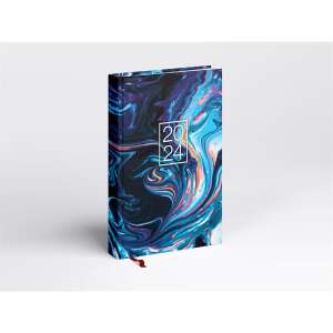 Realsystem 2024 A/5 daily planner with marble cover - REALSYSTEM