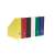 Herlitz 7cm cardboard file holder, red, yellow, black, white, green, blue