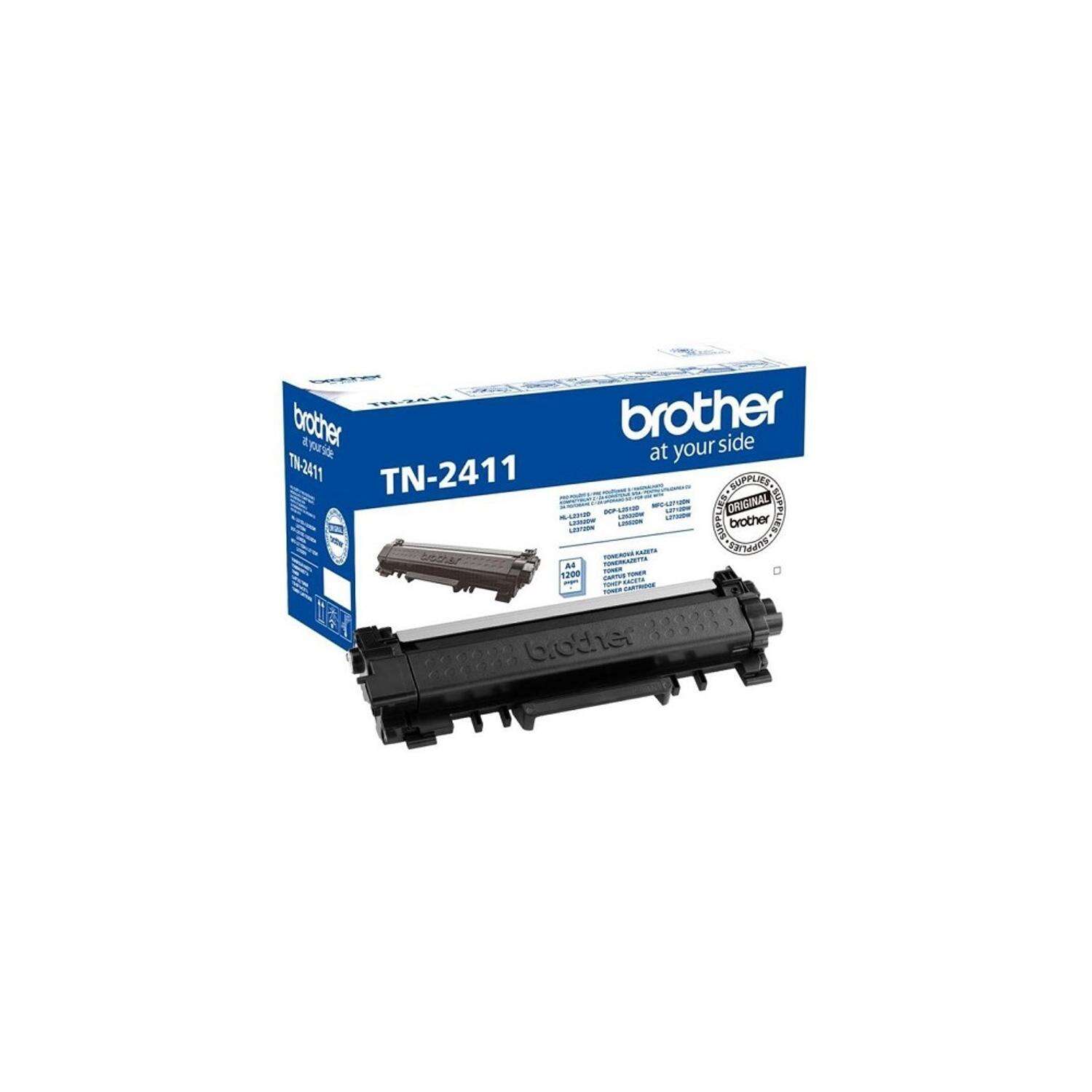 Brother toner tn-2411, standard - 1200 oldal (iso/iec 19752), fek...