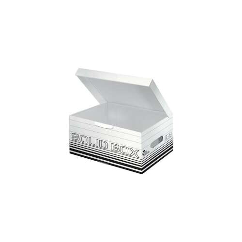 Cutie de arhivare mărimea S cu top Leitz Solid Box alb
