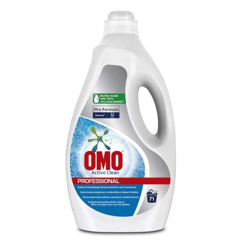 Omo Active Clean Professional mosógél fehér ruhákhoz, 5 liter, 71 mosás