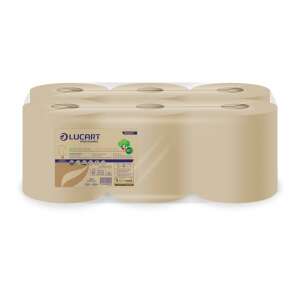 Lucart EcoNatural L-One Maxi 450 papírtörlő, 6 tekercs/csomag, havanna barna - Papírtörlő
