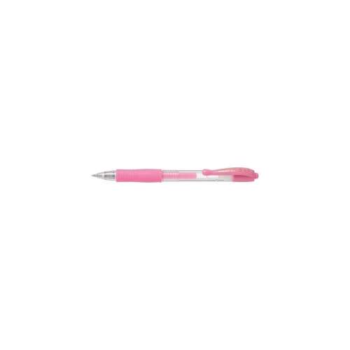 Gélové pero 0,7 mm, tlačidlové Pilot G-2, farba písania pastelová ružová 78745441