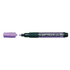 Pentel Wet Erase Marker, purple, 1.5-4 mm line width, for whiteboards, glass, metal, and other non-porous surfaces - Pentel