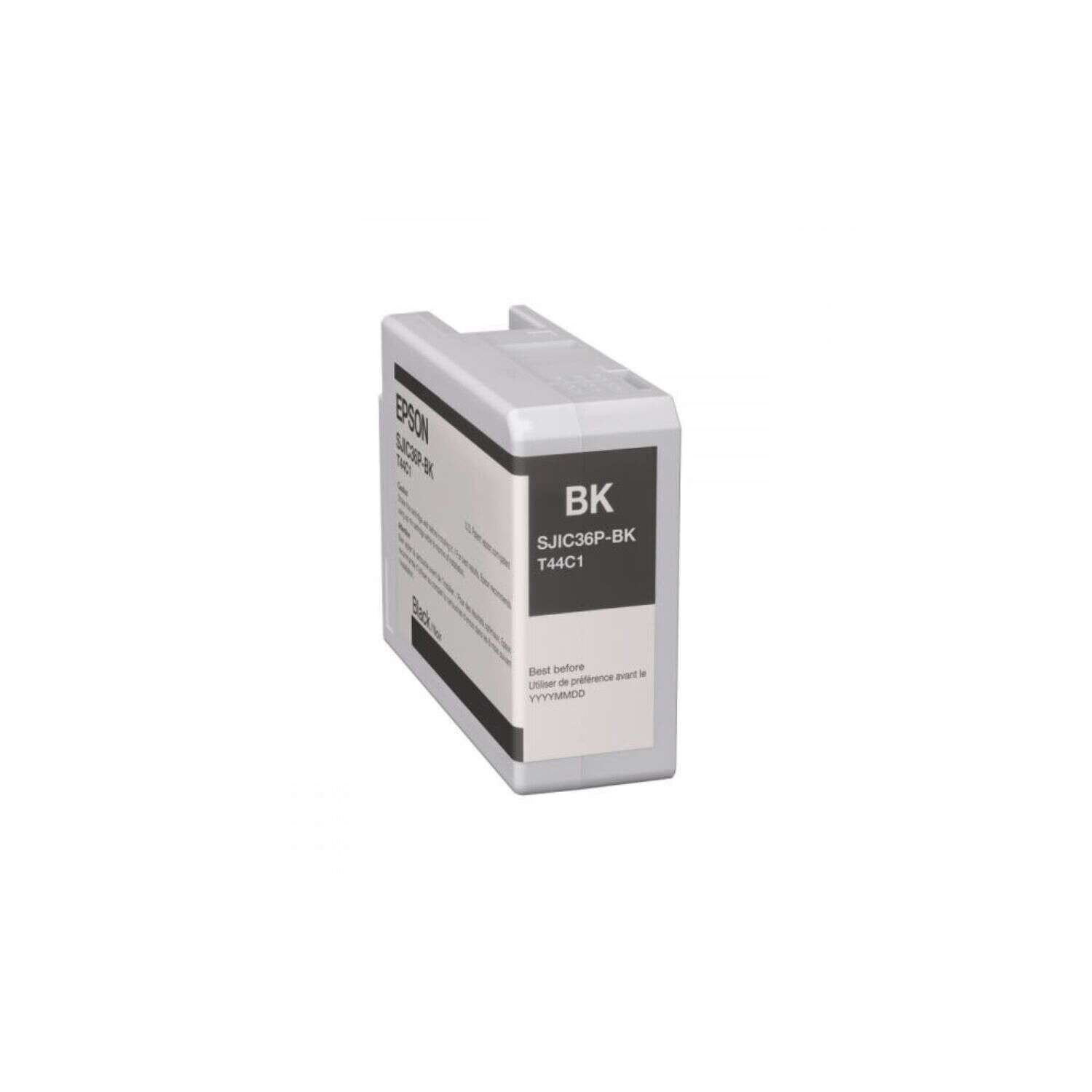 Epson SJIC36P(K) C6500/C6000 Tintapatron Black 80ml, C13T44C140