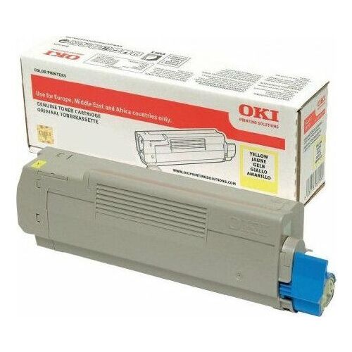 Oki C332/MC363 Eredeti Toner (1500 oldal) Sárga 175330371 - OKI