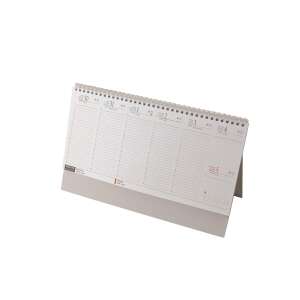 Calendar de birou Realsystem 2024, planificator săptămânal, pagini albe, 320x155mm - Accesorii de birou