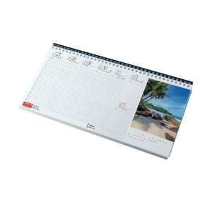 Realsystem 2024 asztali naptár, szigetek témával, nyitott, heti beosztással - REALSYSTEM