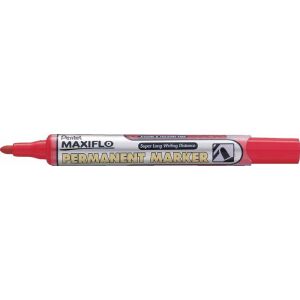 Marker permanentny Pentel Maxiflo czerwony 4,5mm - Marker