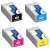 Epson ColorWorks C3500 series ink cartridges, black, cyan, magenta, yellow