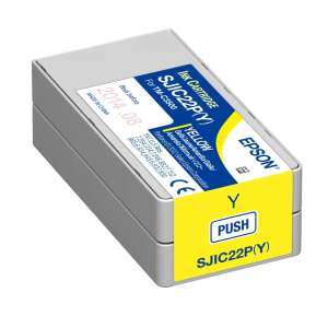 Wkład atramentowy Epson SJIC22P(Y) żółty do drukarki ColorWorks C3500 - Epson