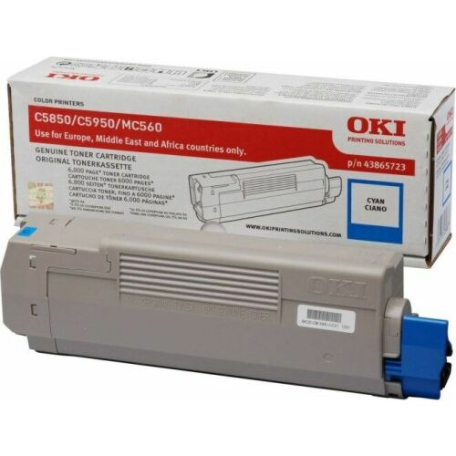 Oki C5850/C5950 toner cyan ORIGINAL 178114447 - OKI