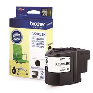Brother LC229XL Schwarze Tintenpatrone, Hohe Kapazität, Original, für MFC-J5320DW, MFC-J5620DW, MFC-J5720DW - Bürotechnik