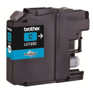 Brother LC123C Cyan Original Ink Cartridge - Brother