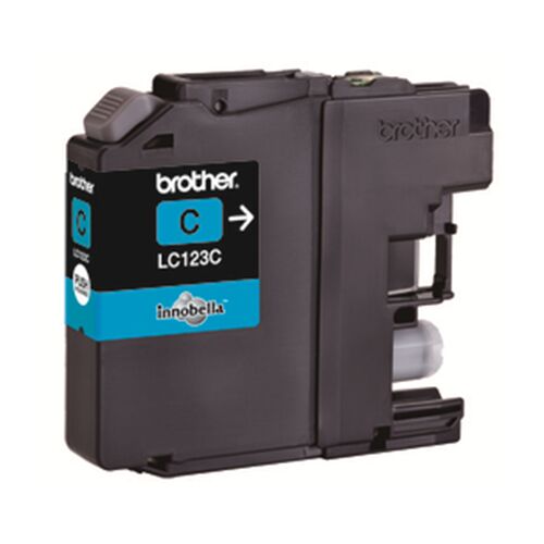 Brother LC123C Cyan eredeti tintapatron