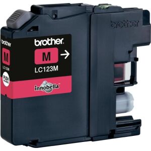 Brother LC123M Magenta Ink Cartridge - High Quality Print - Printer & scanner