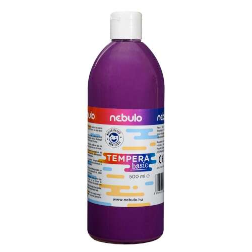 Nebulo Tempera Basic 500ml Lila Festék