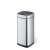 Stainless steel trash can with sensor lid, 35 liter capacity