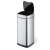 Touchless stainless steel trash can with sensor lid, 35 liter capacity, open lid