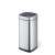 Stainless steel trash can with sensor lid, 35 liter capacity