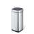 Stainless steel trash can with sensor lid, 35 liter capacity