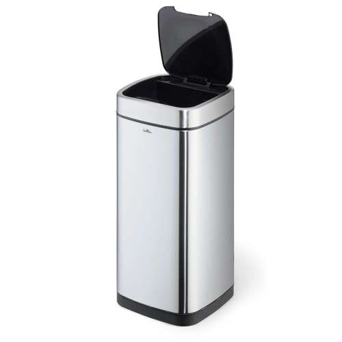 Garbage bin 35l, sensor touchless No touch Durable silver