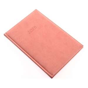 Realsystem Bolero P B/5 heti határidőnapló 2025, krémszínű lapokkal, púder színben - REALSYSTEM