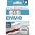 Dymo D1 label tape, black on clear, 3/4 inch x 23 feet