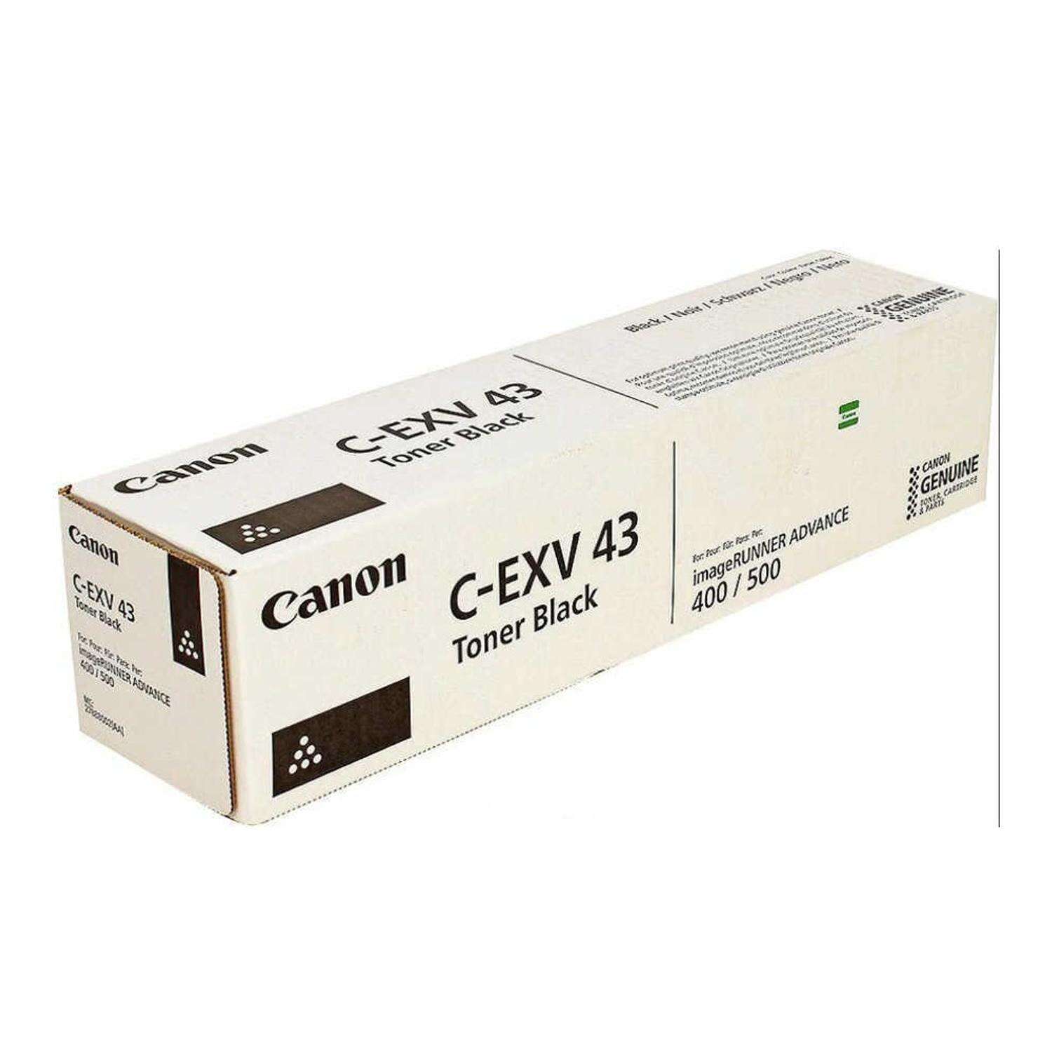 Canon C-EXV43 Black toner eredeti 15,2K 2788B002